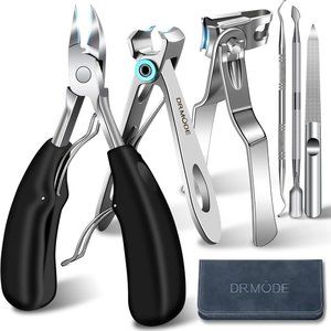 Toenail Clippers for Seniors Thick Toenails - Wide Jaw Opening Large Toe Nail